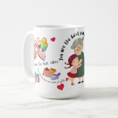 祖母マグカップ コーヒーマグカップ (正面左)