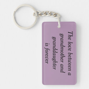 祖母及び孫娘愛keychain キーホルダー