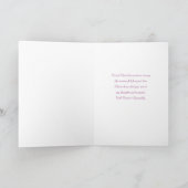 祖母悔やみや弔慰スピリチュアル蝶 カード (内部)