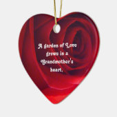 祖母愛ペンダント セラミックオーナメント (左)