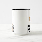 祖母誕生日お洒落格言シェフ料理 マグカップ (中央)