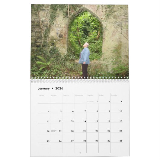 祖母2007のカレンダー カレンダー (1月 2026)