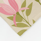 祖母|の孫の名前のコラージュのため フリースブランケット (角)