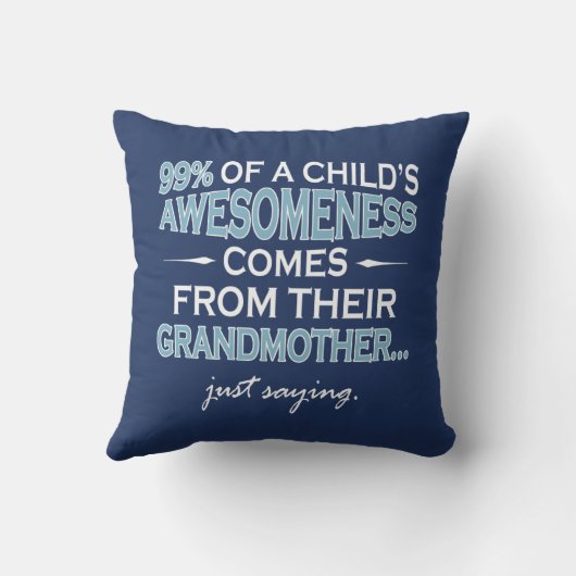 祖母 クッション (裏面)