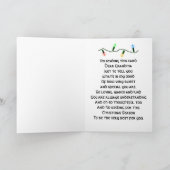 祖母 シーズンカード (内部)