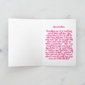 祖母 シーズンカード (内部)