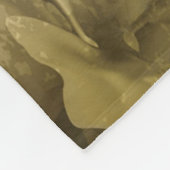 祖母 フリースブランケット (角)