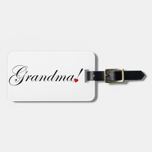 祖母 ラゲッジタグ (正面横)