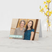 祖母 + 私=愛! カード (黄色い花)