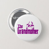 祖母 缶バッジ (正面&裏面)