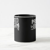 祖父おじいちゃん祖父に昇進  マグカップ (中央)