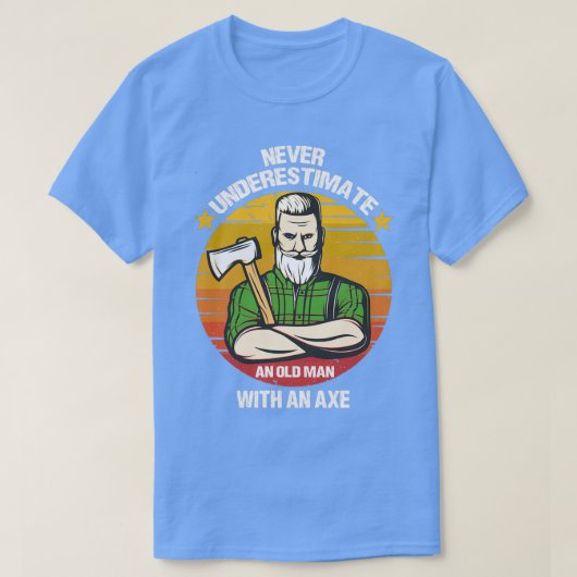 祖父おもしろいT Tシャツ (デザイン正面)