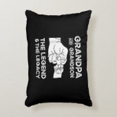 祖父と孫伝説と遺産 アクセントクッション (正面(垂直))