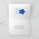 祖父のためのクリスマスカード、 シーズンカード (内部)