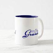 祖父のための特別な愛 ツートーンマグカップ (正面右)