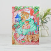 祖父のクリスマスグリーティングカード シーズンカード (スタンド正面)