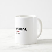 祖父のマグ コーヒーマグカップ (正面右)