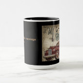 祖父のヴィンテージ車のコーヒー・マグ マグカップ (中央)