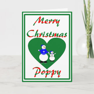 祖父の初めてのクリスマス シーズンカード