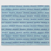 祖父の包装紙の流木浜 ラッピングペーパー (フラット)