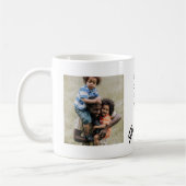 祖父の台本写真父の日 コーヒーマグカップ (左)