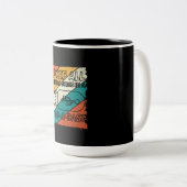 祖父の名言 | 私は全てを父から継承する ツートーンマグカップ (正面右)