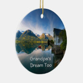 祖父の夢も セラミックオーナメント (右)