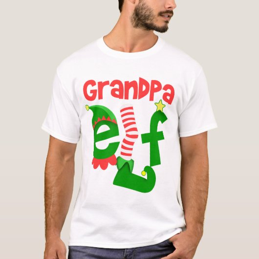 祖父の小妖精や小人 Tシャツ (正面)