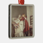 祖父の少しナース メタルオーナメント (右)