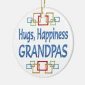 祖父の抱擁 セラミックオーナメント (左)