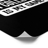 祖父の日用シャツのコイン回収ギフト ポスター (角)