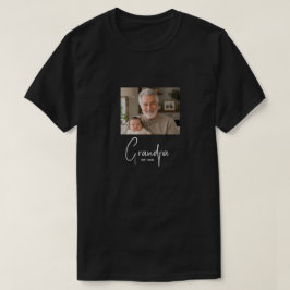 祖父の日記念ギフト写真 Tシャツ