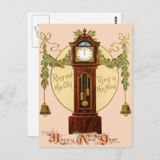 祖父の時計ホリーミストレトーベル ポストカード (正面/裏面)