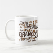 祖父の父の日のギフトのマグ コーヒーマグカップ (左)