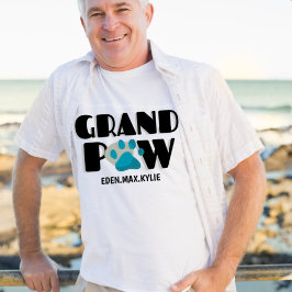 祖父の父の日のグランドポーシャツ Tシャツ