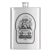 祖父の物の言えなく、より物の言えない古い咳の薬- フラスク (正面)