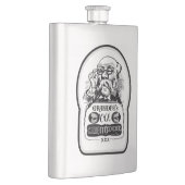 祖父の物の言えなく、より物の言えない古い咳の薬- フラスク (右)