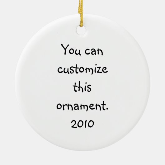 祖父の生命によってカスタマイズオーナメントのライト セラミックオーナメント (裏面)