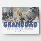 祖父の男の神話の伝説の写真 フォトプラーク (正面)
