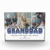 祖父の男の神話の伝説フォトブロック フォトブロック (正面)