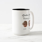 祖父の祖母のためのトウベビー顔ギフト ツートーンマグカップ (正面右)