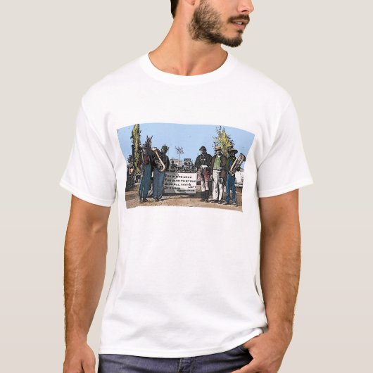 祖父の胃袋のバンド Tシャツ (正面)