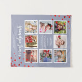 祖父の詩フォトコラージギフト孫からのギフト タペストリー (正面(横))