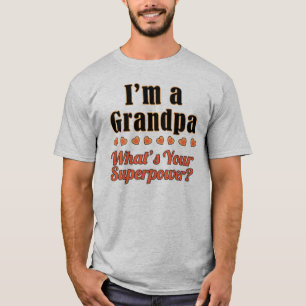 祖父の超出力のTシャツ Tシャツ
