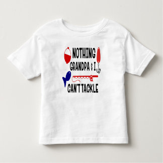 祖父の魚釣りパートナー トドラーTシャツ