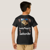 祖父のTシャツ(Kids&Teens) Tシャツ (裏面フル)