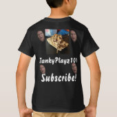 祖父のTシャツ(Kids&Teens) Tシャツ (裏面)