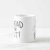 祖父はベストです! コーヒーマグカップ (中央)