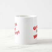 祖父は私の同郷人です コーヒーマグカップ (中央)