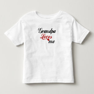 祖父は私を愛します トドラーTシャツ